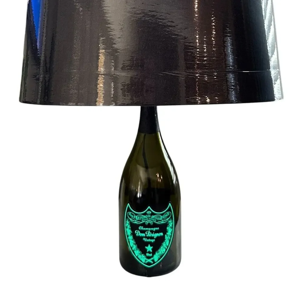Rare Jerboam Dom Perignon Brut Luminous Light Up 3L Upcycled Lamp